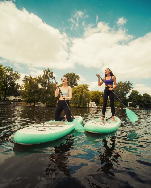 Stand-up-Paddle mit BerlinPay