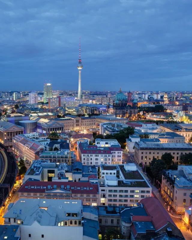 Blick auf Berlin - Mitte