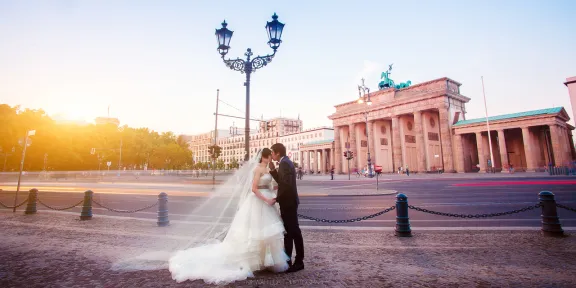 Prewedding - chinesisches Brautpaar