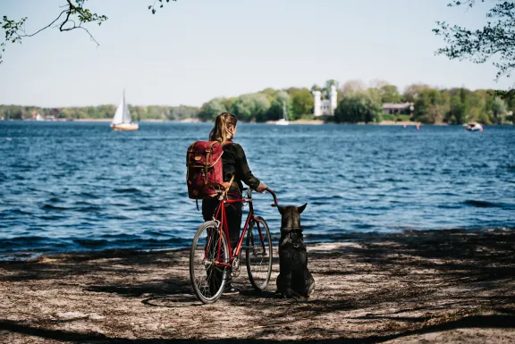 Die Pfaueninsel an der Wannsee-Babelsberg Route