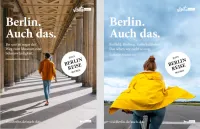 Plakate der Berlin.Auch das-Kampagne